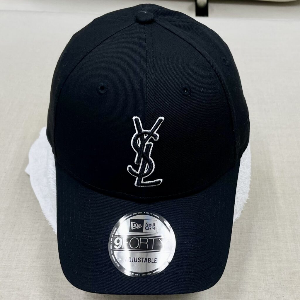 SAINT LAURENT PARIS（サンローラン）× New Era コラボキャップのクリーニング事例 アフター