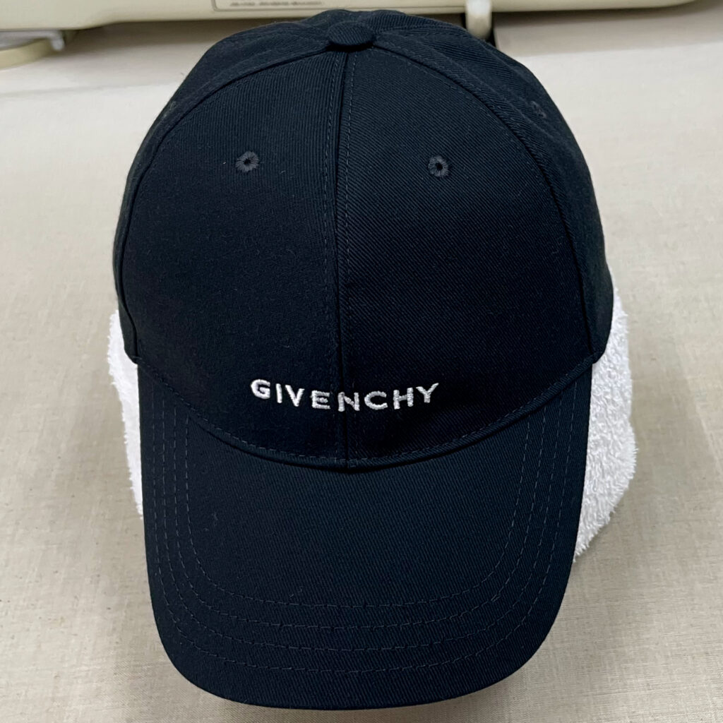 GIVENCHY PARIS キャップのクリーニング事例 アフター