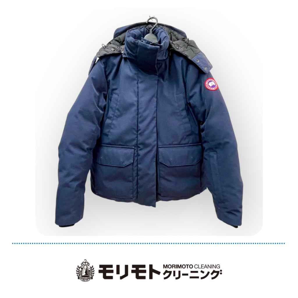 CANADA GOOSE Blakely Parka（カナダグース ブレイクリーパーカ）ダウンジャケットのクリーニング事例